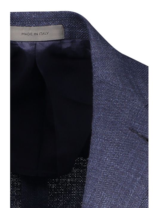 Corneliani colbert donkerblauw gemeleerd