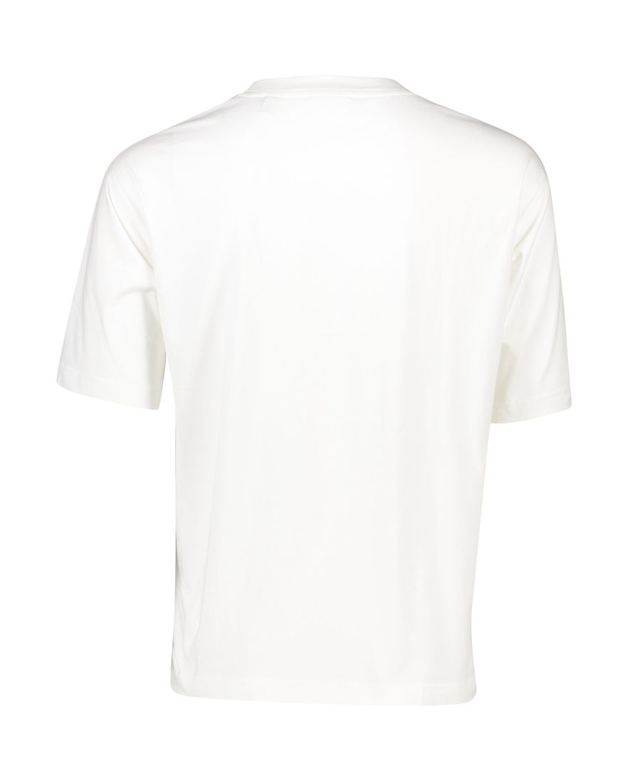 Gant t-shirt wit opdruk Hawaii katoen normale fit