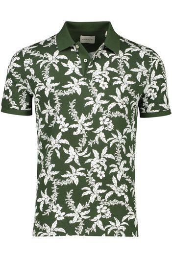 Gant Gant polo groen geprint