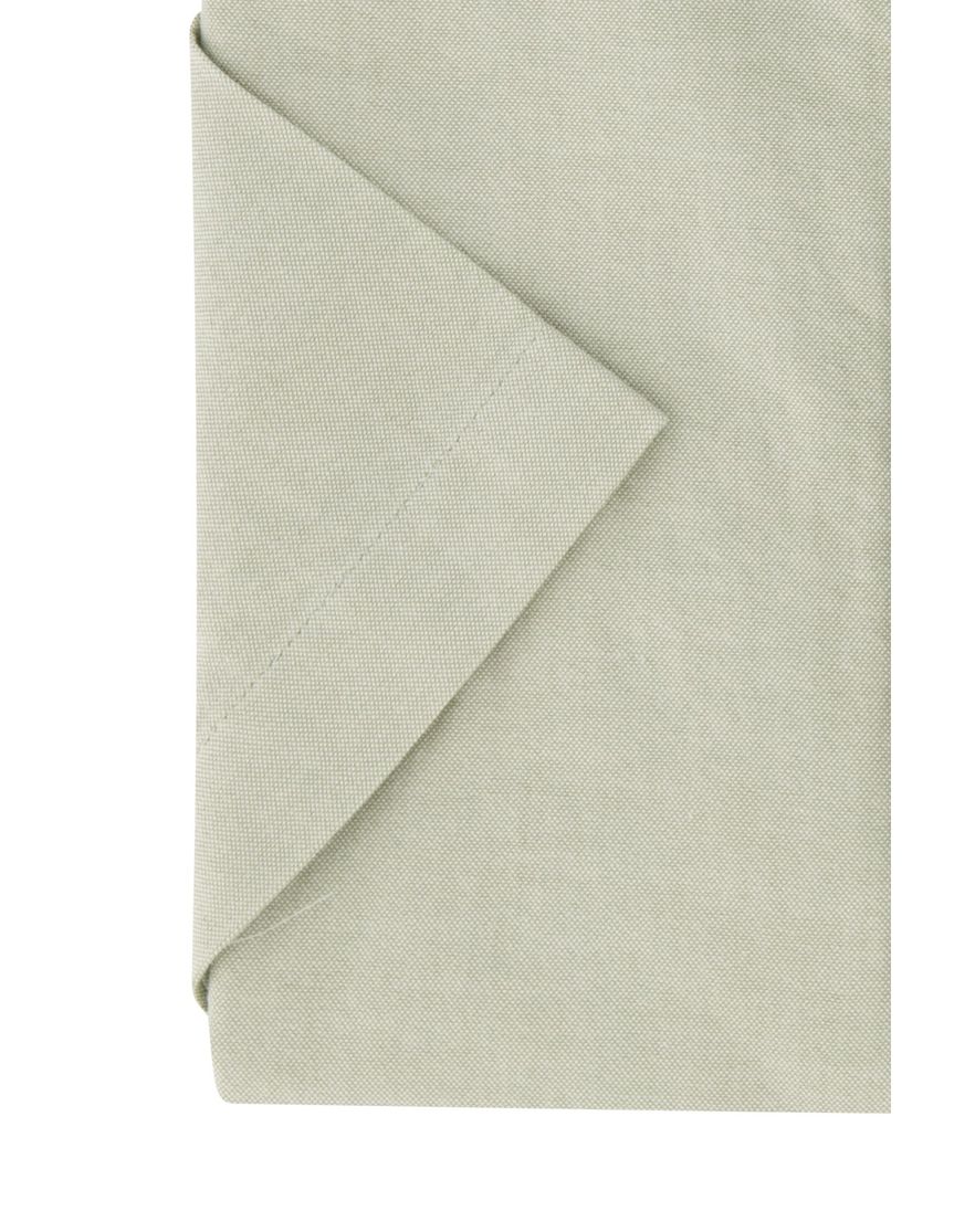 Gant casual overhemd korte mouw regular fit lichtgroen effen katoen