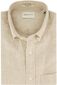 Gant casual overhemd Regular Fit beige effen 100% linnen
