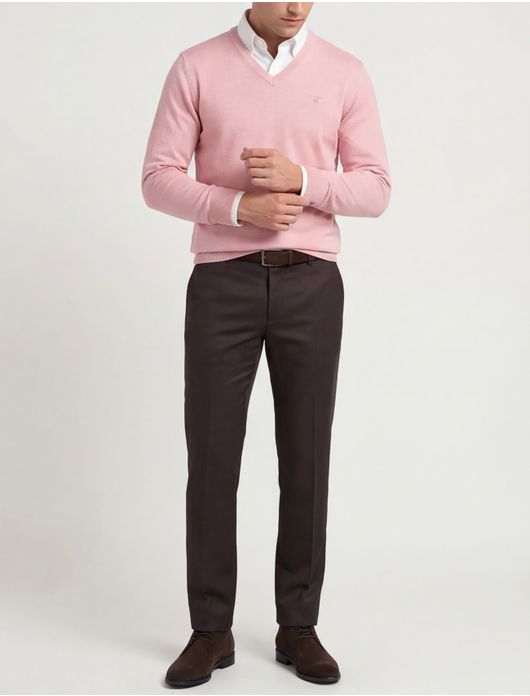 Gant trui roze katoen