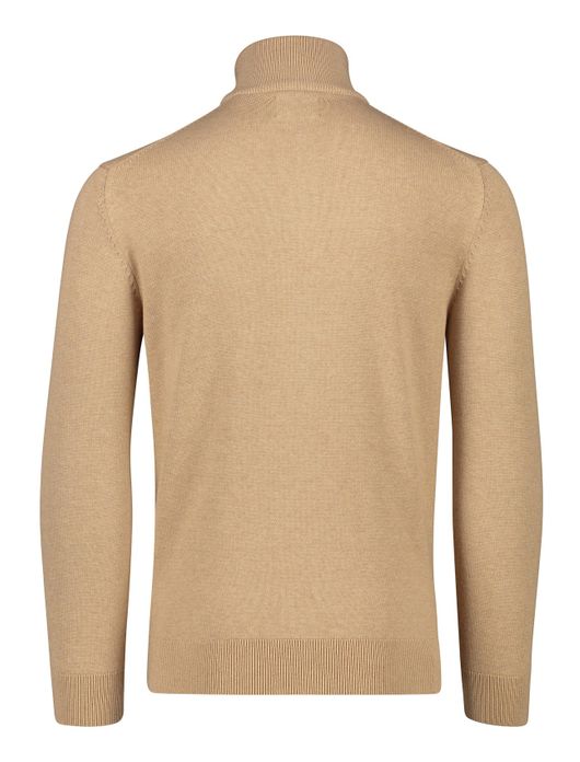 Gant vest camel dubbele rits