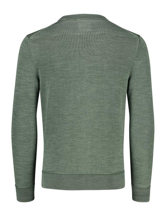 Gant trui groen ronde hals katoen