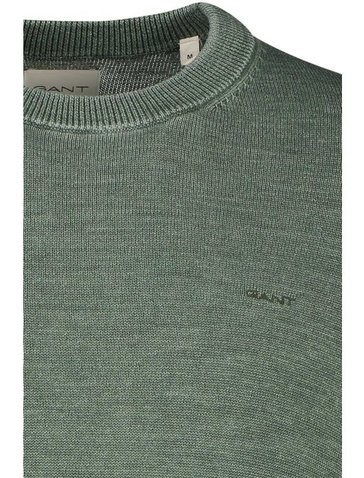 Gant trui groen ronde hals katoen