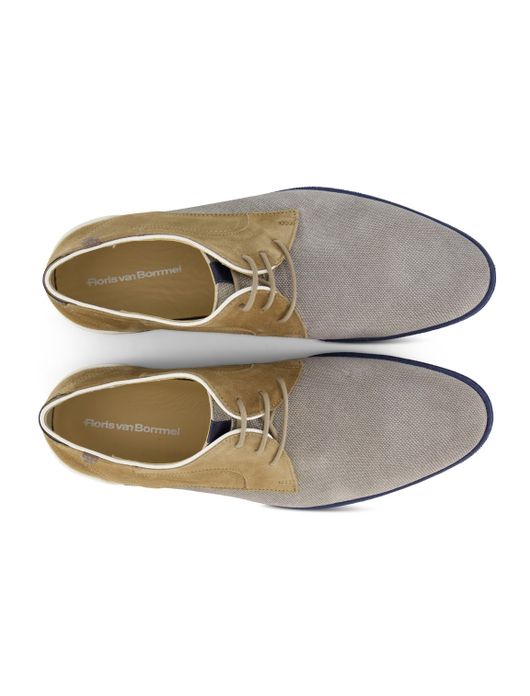 Floris van Bommel schoen grijs veters