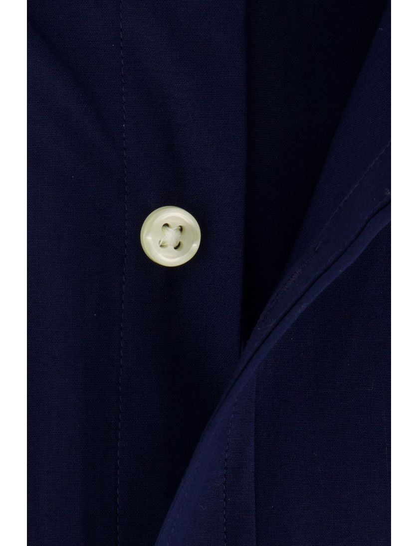 Polo Ralph Lauren donkerblauw slim fit overhemd katoen