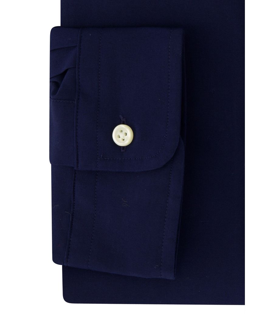 Polo Ralph Lauren donkerblauw overhemd slim fit katoen