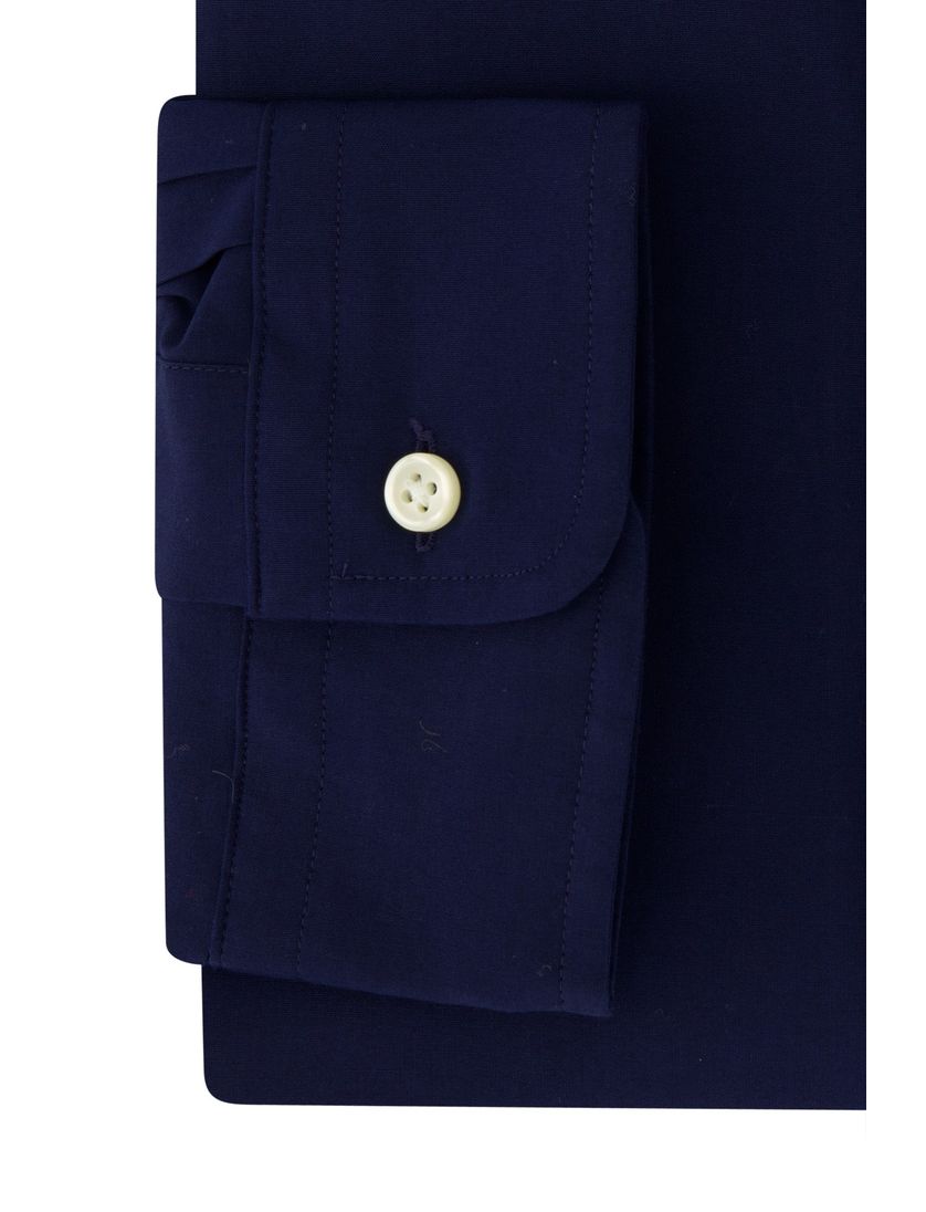 Polo Ralph Lauren donkerblauw slim fit overhemd katoen