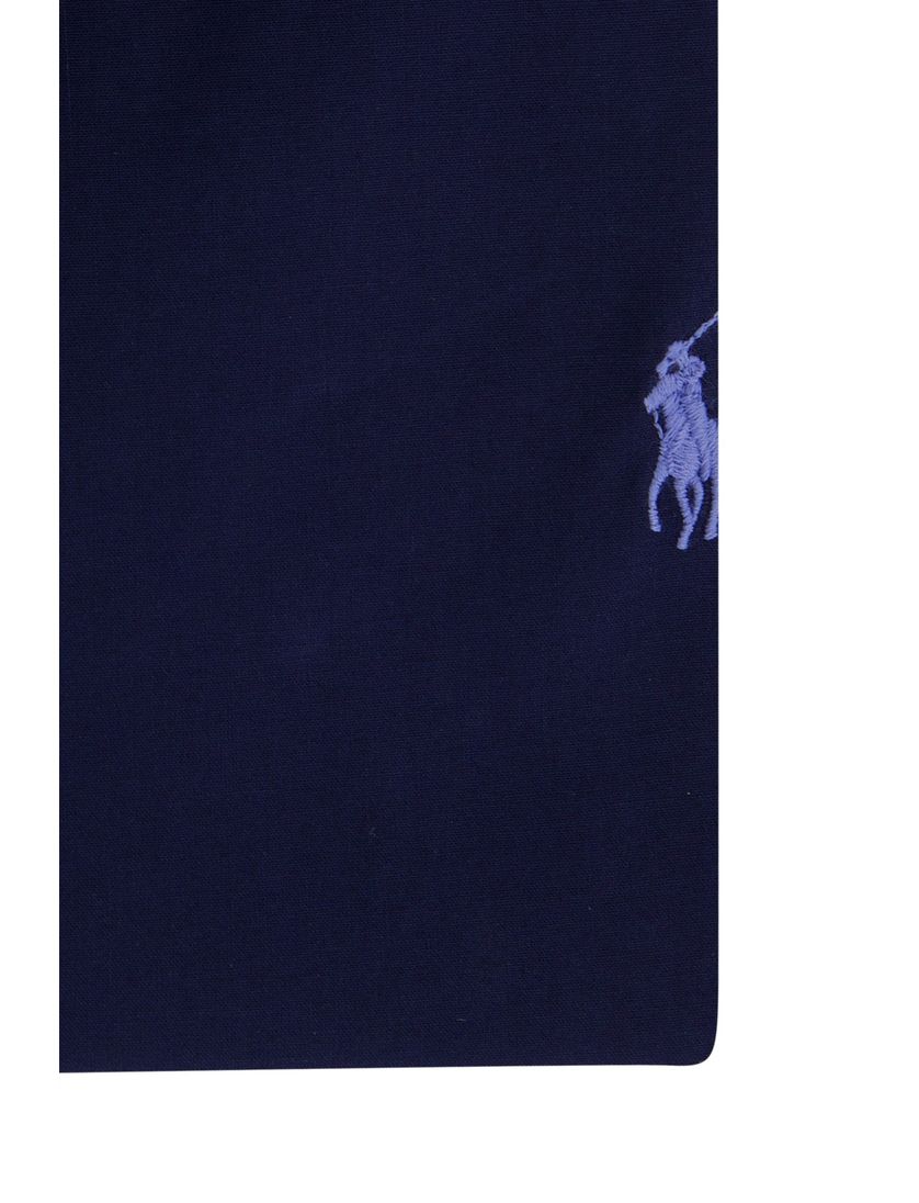 Polo Ralph Lauren donkerblauw slim fit overhemd katoen
