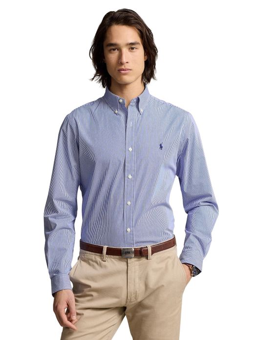 Polo Ralph Lauren overhemd blauw slim fit