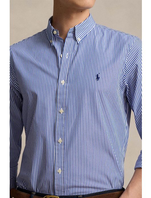Polo Ralph Lauren overhemd slim fit blauw