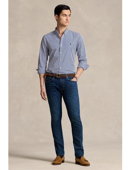 Polo Ralph Lauren overhemd slim fit blauw