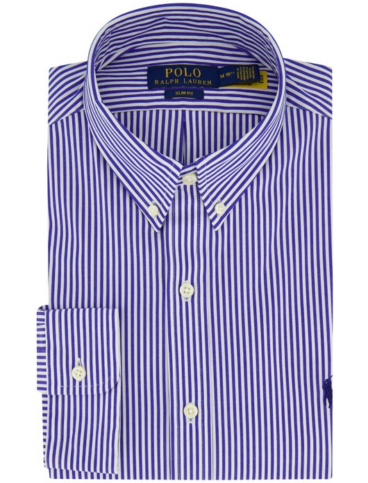 Polo Ralph Lauren overhemd slim fit blauw