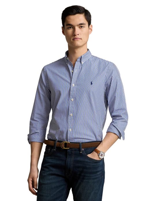 Polo Ralph Lauren overhemd slim fit blauw