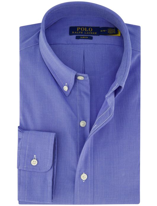 Polo Ralph Lauren overhemd blauw slim fit