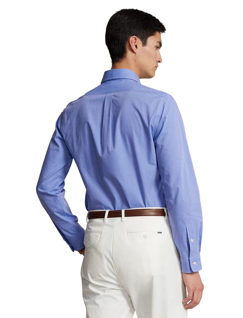 Polo Ralph Lauren overhemd blauw slim fit