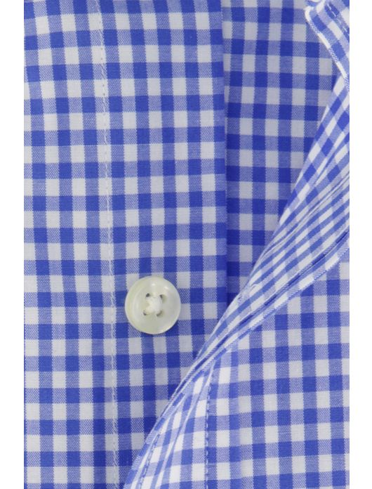 Polo Ralph Lauren overhemd blauw geruit slim fit