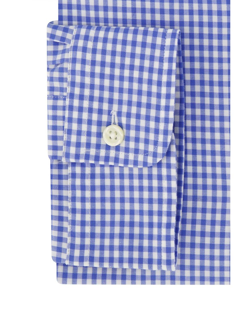 Polo Ralph Lauren blauw geruit slim fit katoenen overhemd