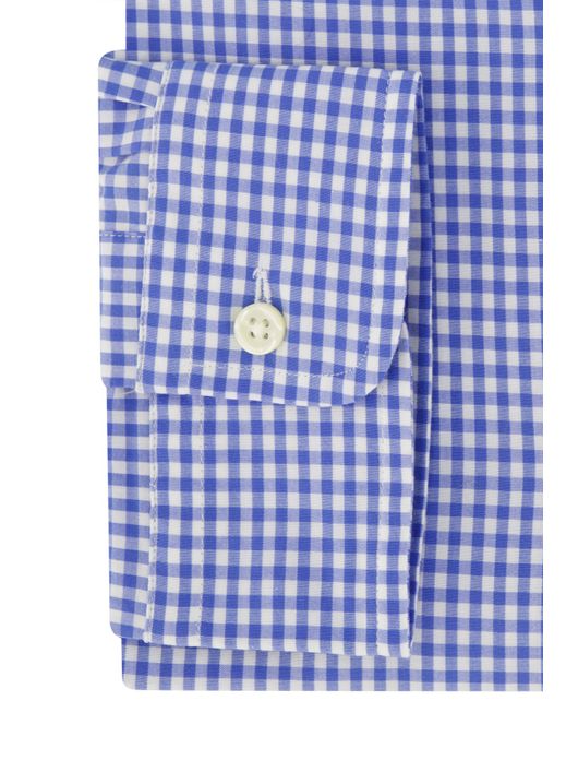 Polo Ralph Lauren overhemd blauw geruit slim fit