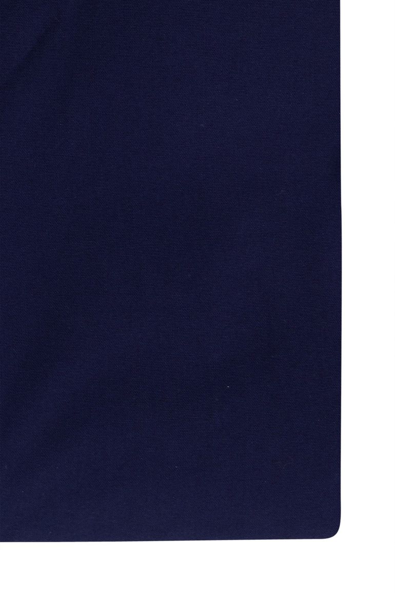 Polo Ralph Lauren casual overhemd normale fit donkerblauw effen katoen