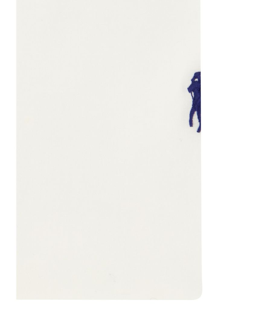 Polo Ralph Lauren casual overhemd normale fit wit effen katoen