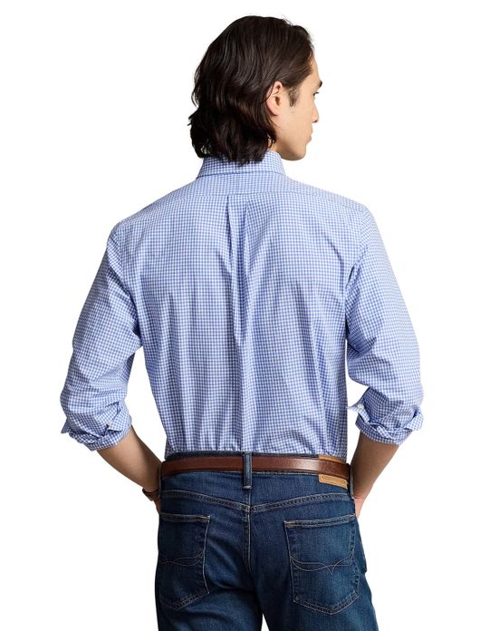 Polo Ralph Lauren overhemd blauw custom fit