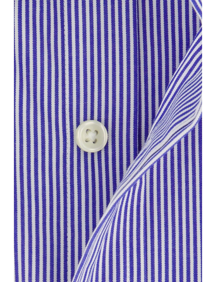 Polo Ralph Lauren casual overhemd normale fit blauw gestreept katoen