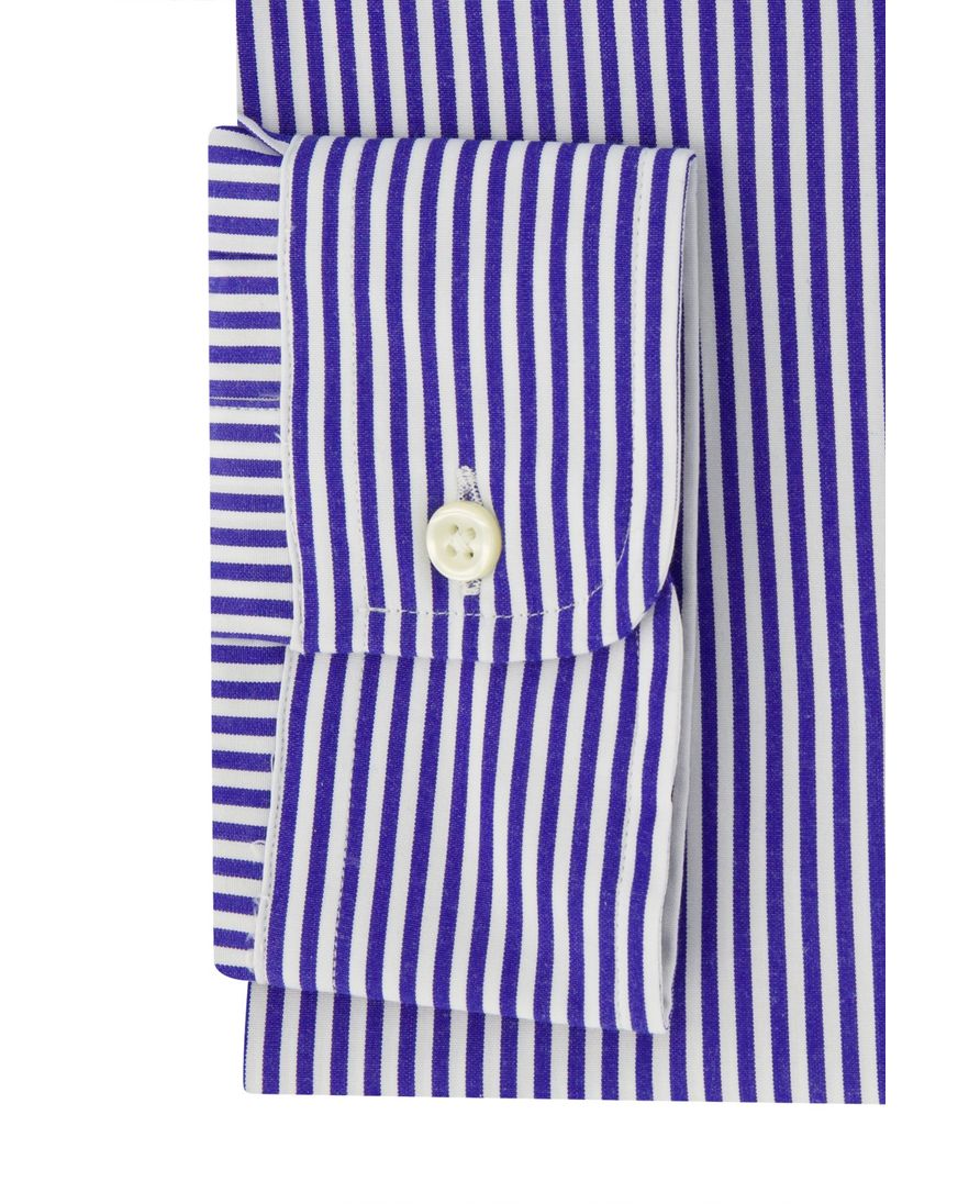 Polo Ralph Lauren overhemd custom fit blauw wit gestreept