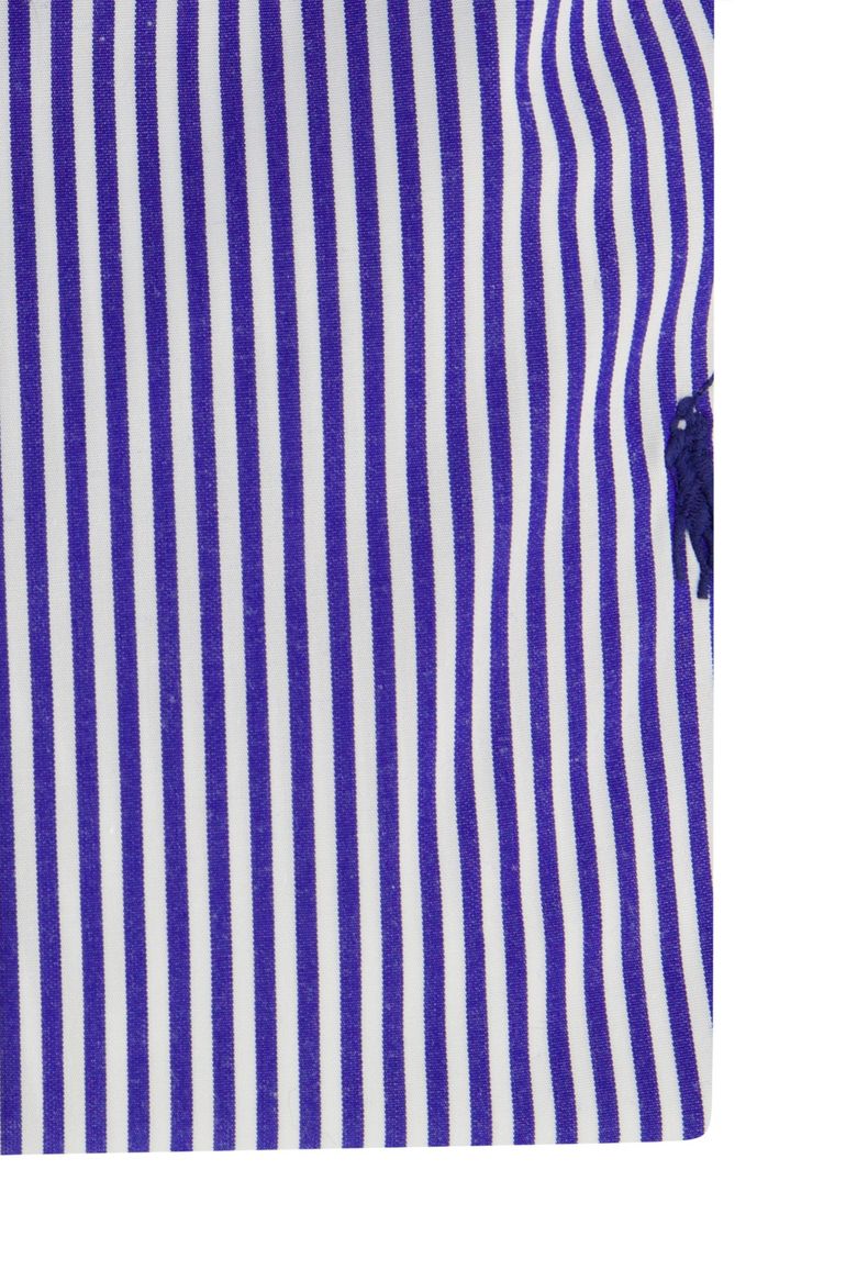 Polo Ralph Lauren overhemd custom fit blauw wit gestreept