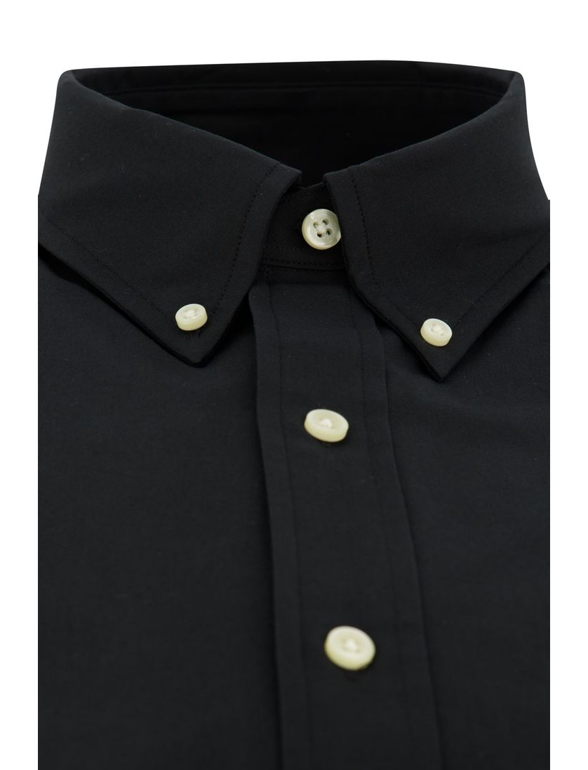 Zwart overhemd Polo Ralph Lauren custom fit