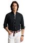 Polo Ralph Lauren overhemd zwart custom fit katoen