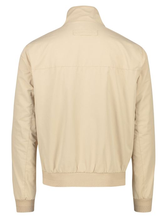 Gant tussenjas bruin effen