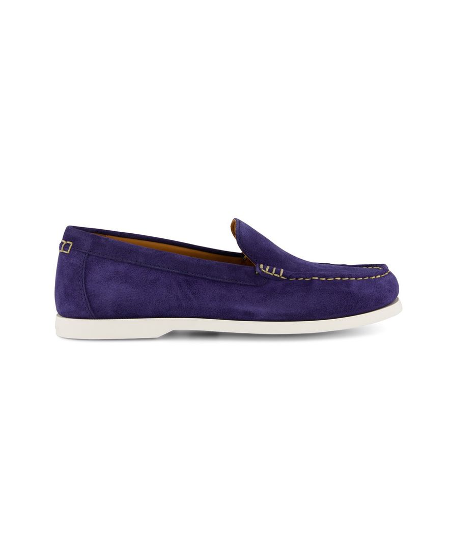 Polo Ralph Lauren loafers leer donkerblauw