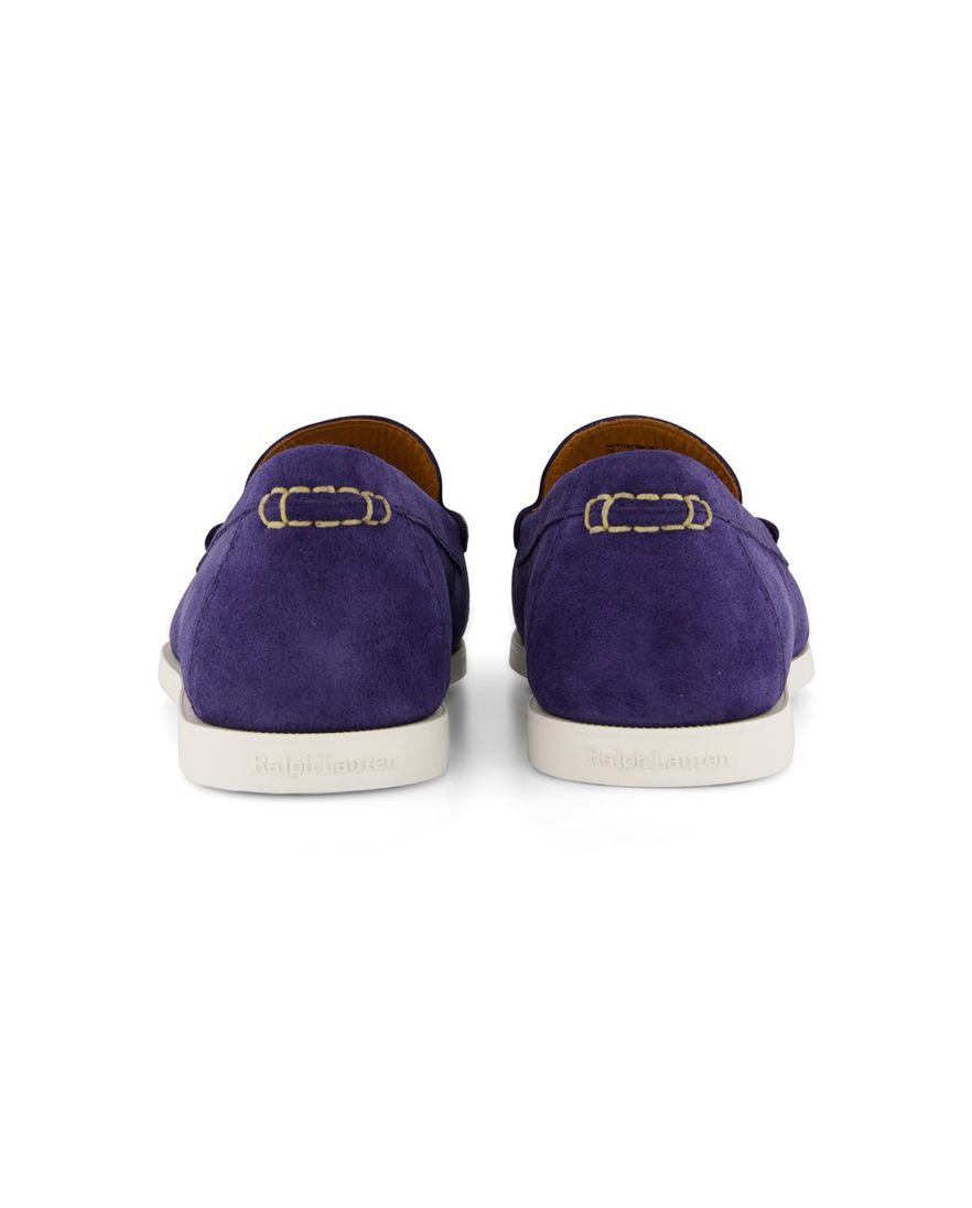 Polo Ralph Lauren loafers leer donkerblauw