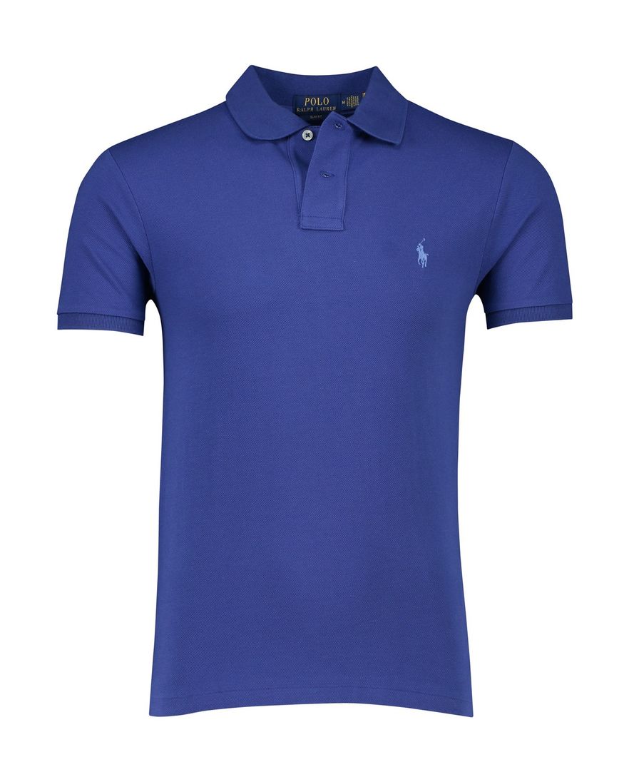 Polo Ralph Lauren polo Big & Tall normale fit blauw katoen