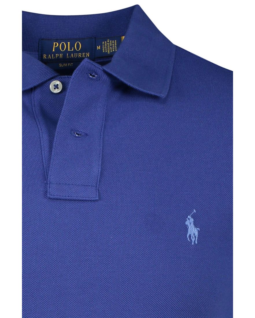 Polo Ralph Lauren polo Big & Tall normale fit blauw katoen