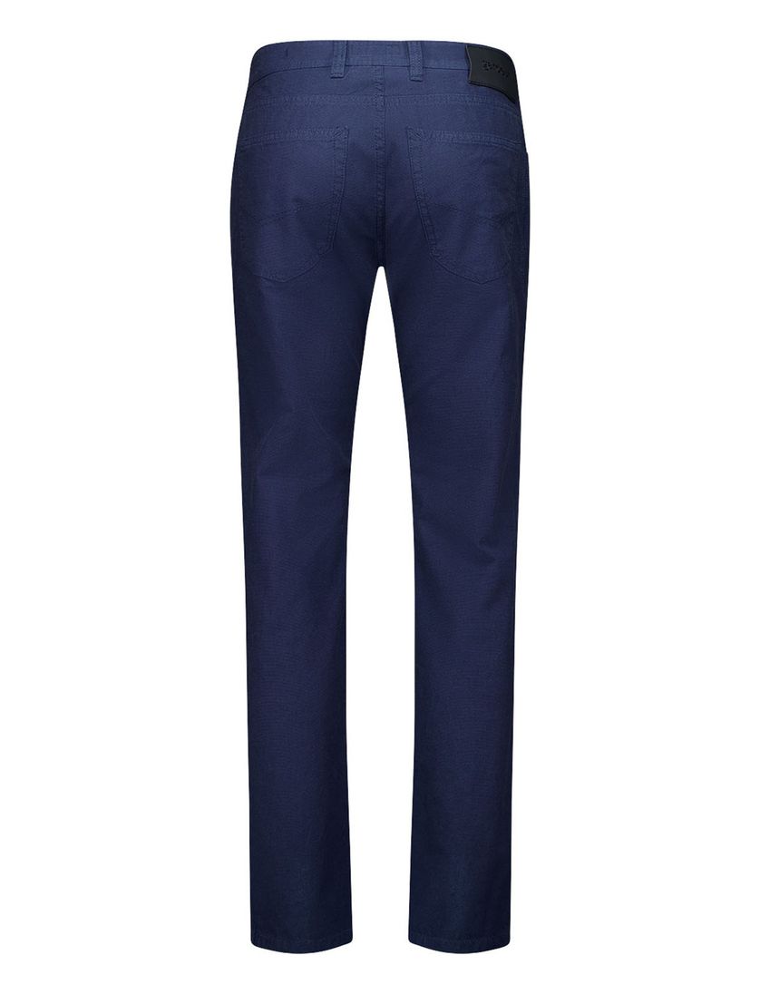 Gardeur slim fit 5-pocket katoen navy