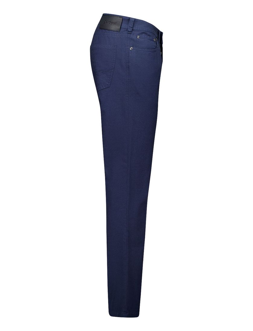 Gardeur slim fit 5-pocket katoen navy