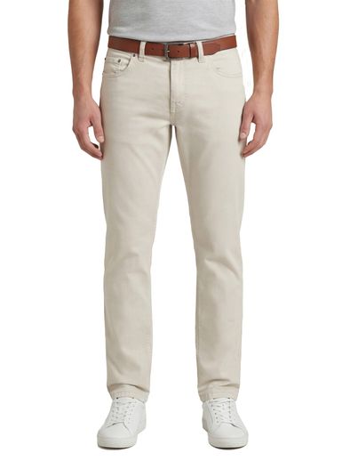Gardeur Gardeur pantalon 5 pocket beige effen