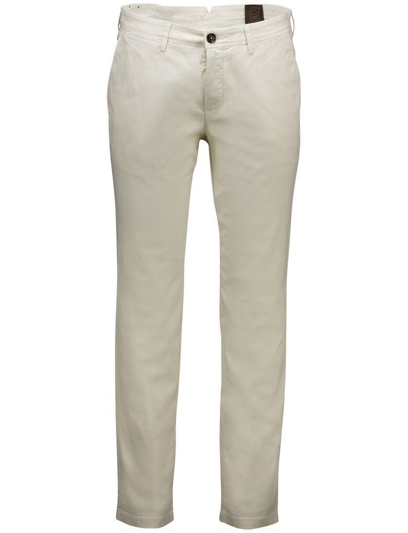 broek Gardeur Regular Fit katoen beige