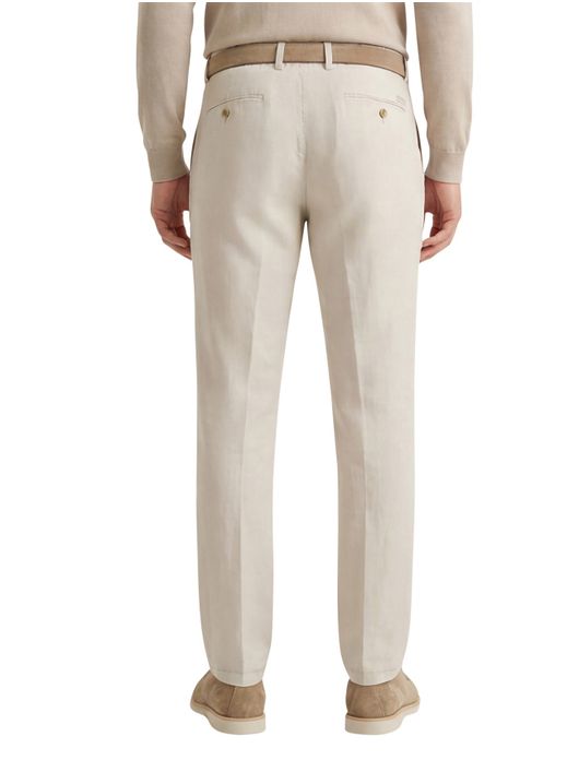 Gardeur pantalon katoen beige