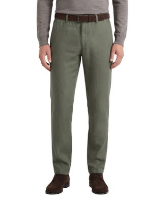 Gardeur Gardeur modern fit flatfront model Pantalon donkergroen