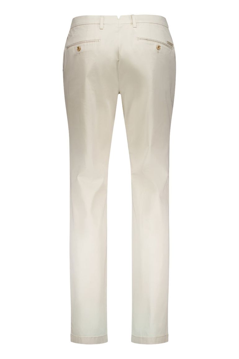 Gardeur katoenen chino beige slim fit