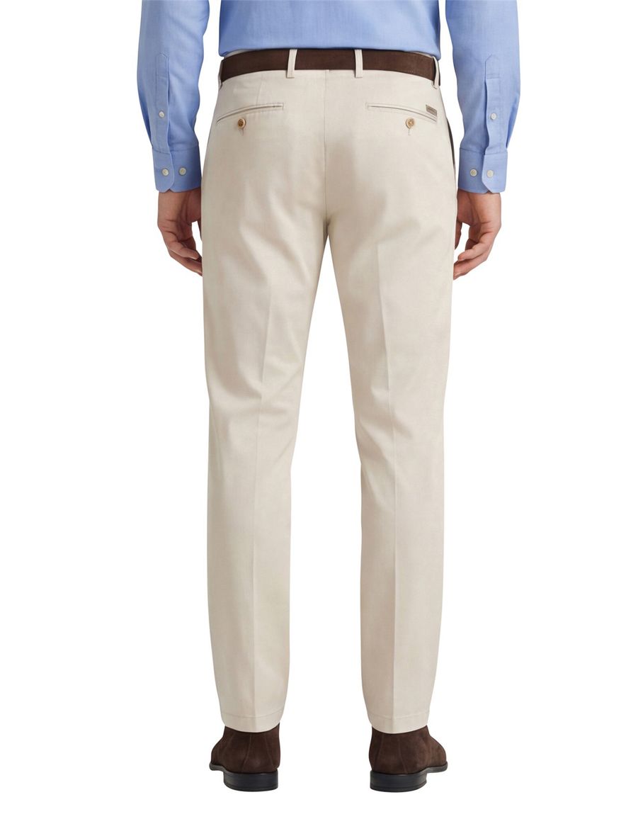 Gardeur katoenen chino beige slim fit