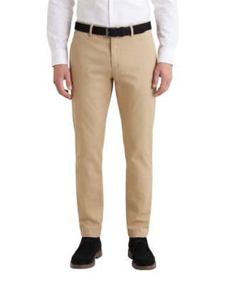 Gardeur Gardeur chin katoen slim fit bruin