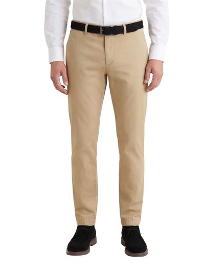 Gardeur Gardeur chin katoen slim fit bruin