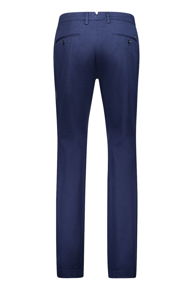 Donkerblauwe Gardeur broek katoen