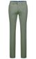 Gardeur zacht groen slim fit katoenen pantalon flatfront model