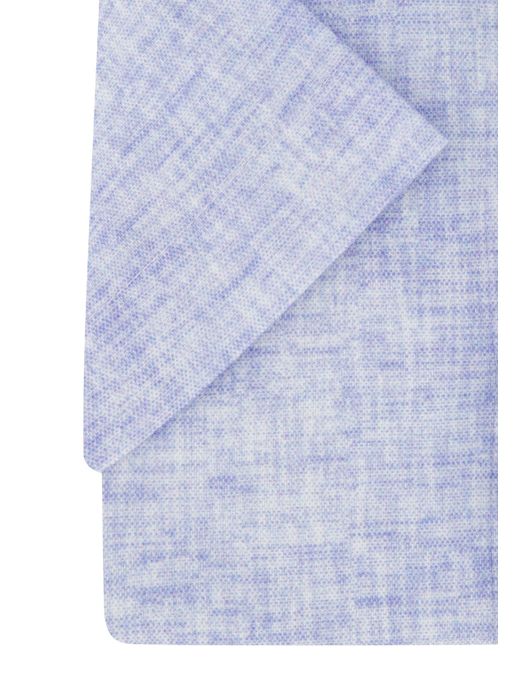 Desoto overhemd korte mouw blauw